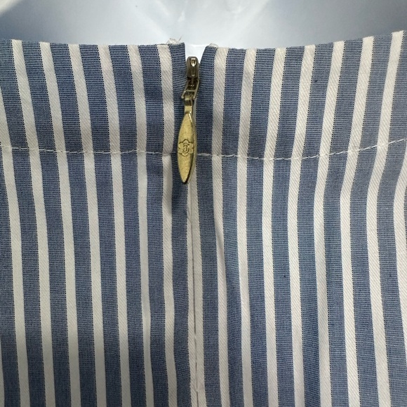 Draper James Striped Mini Dress with Ruffle Detail - Picture 9 of 11